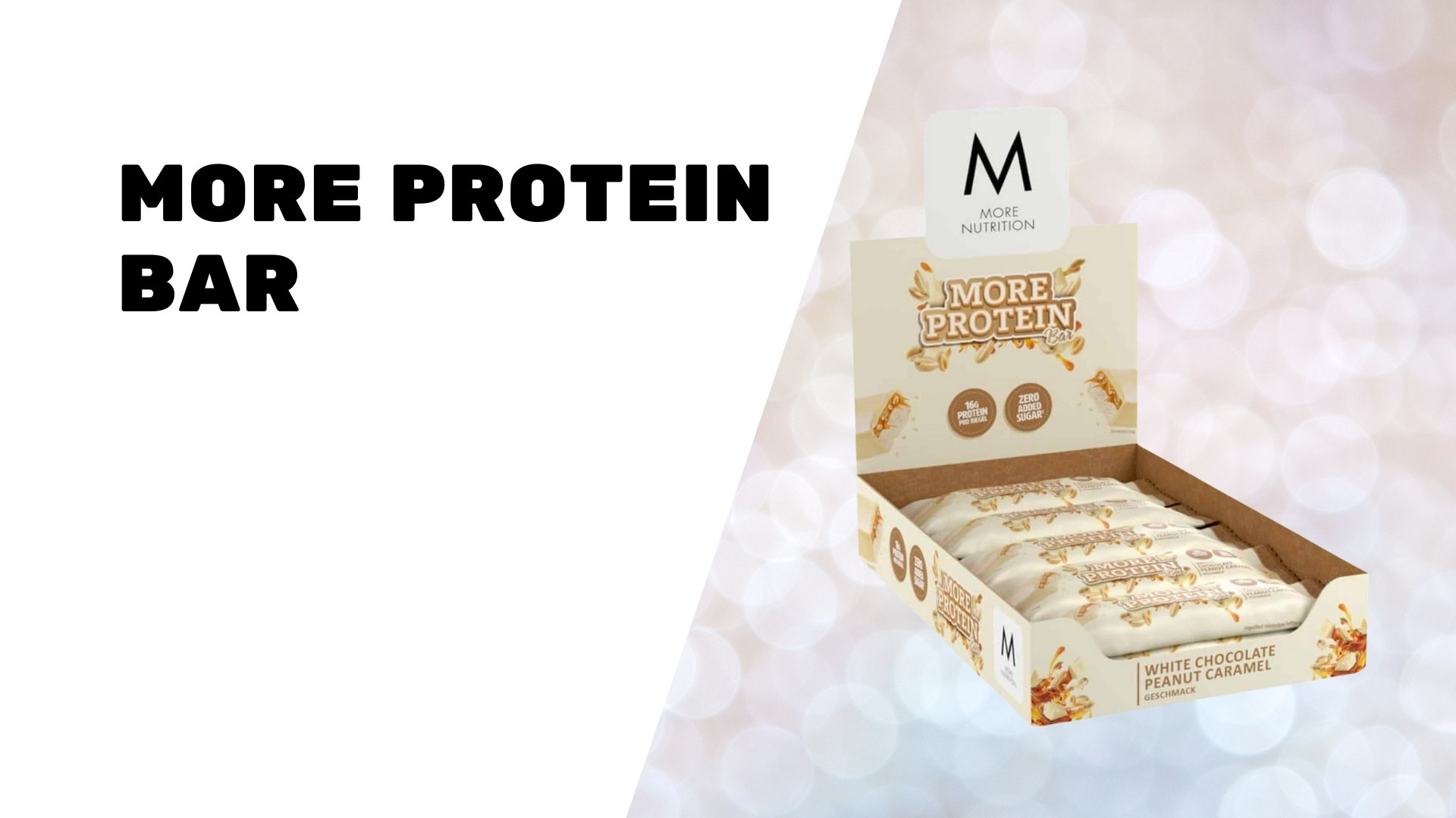 More Protein Bar - Verkaufsstart am 13.08.2023