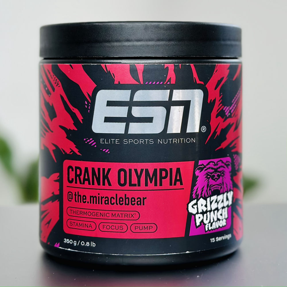 ESN Crank Olympia - Pre Workout von und mit Urs Kalecinski